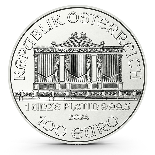 Buy the 2024 Austria 1 Oz Platinum Philharmonic (BU) | Monument
