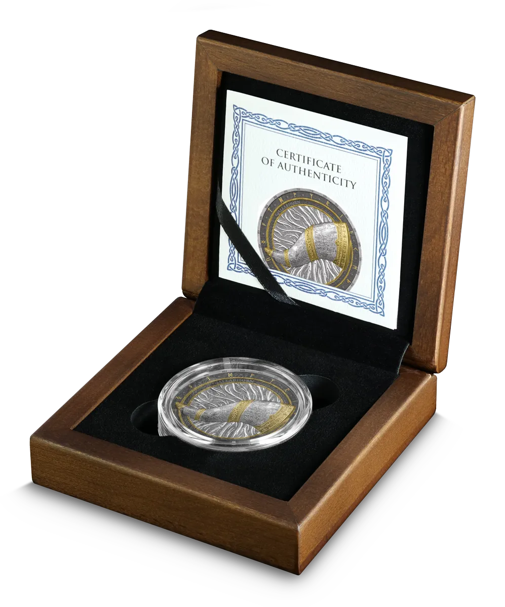 Buy the 2024 Germania Artefacts: Gjallarhorn 2 oz Silver Round