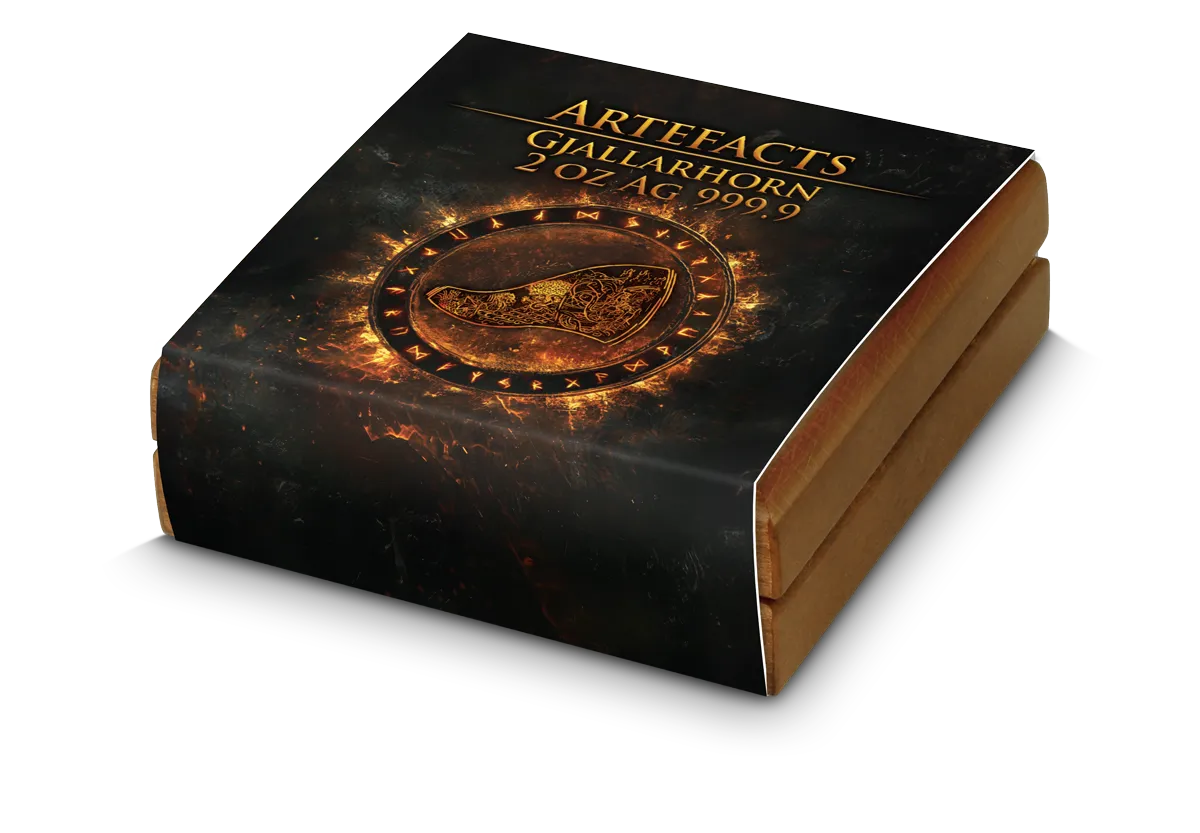 Buy the 2024 Germania Artefacts: Gjallarhorn 2 oz Silver Round