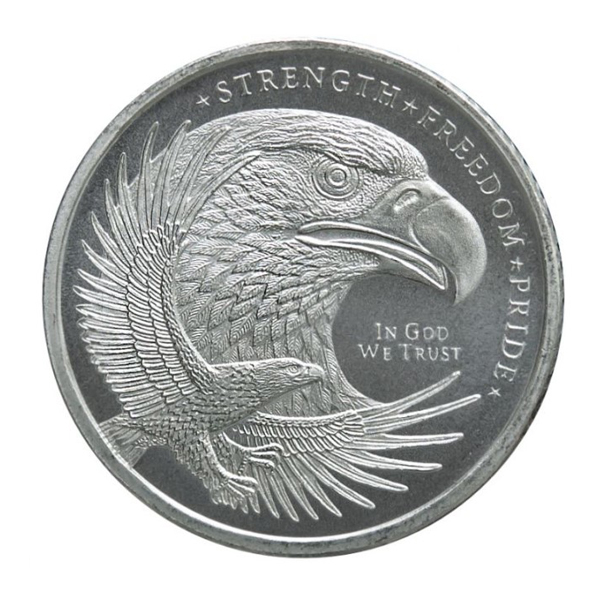 Buy the 1/10 oz Golden State Mint Eagle Silver Round (BU