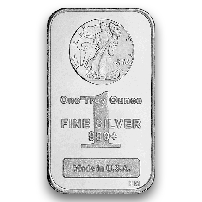 Buy Highland Mint (HM) 1 Oz Walking Liberty Silver Bars - Monument