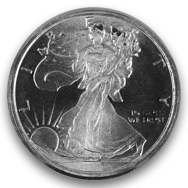 Buy Highland Mint (HM) 1/10 Oz Walking Liberty Silver Round