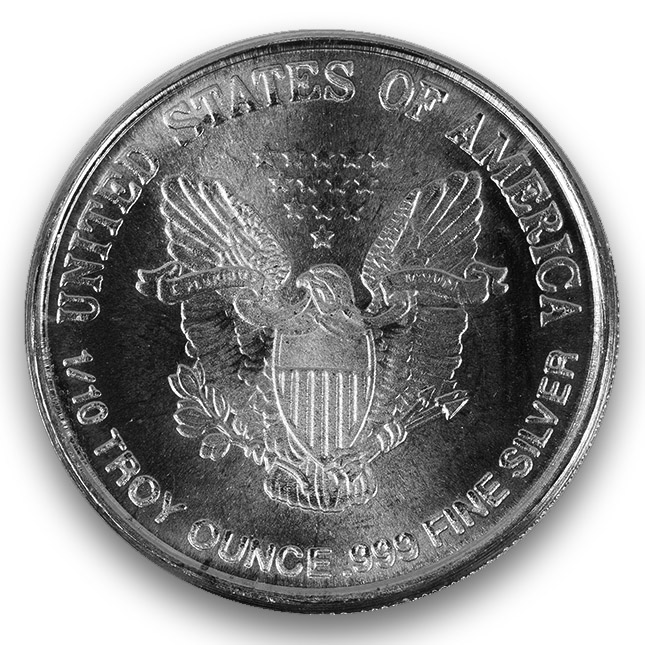 Buy Highland Mint (HM) 1/10 Oz Walking Liberty Silver Round