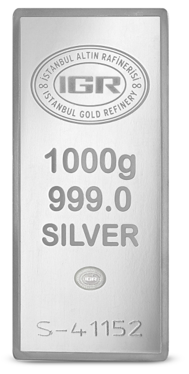 Buy the IGR Kilo (32.15 oz) Silver Bar (New) | Monument Metals