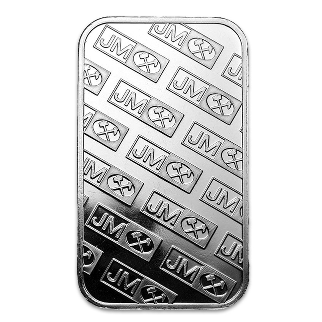 Buy Johnson Matthey 1 Oz Silver Bar | Monument Metals - Monument