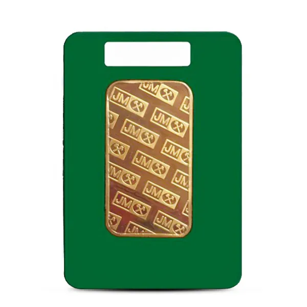 Johnson Matthey 1 Oz Gold Bar (In Assay) | Monument Metals