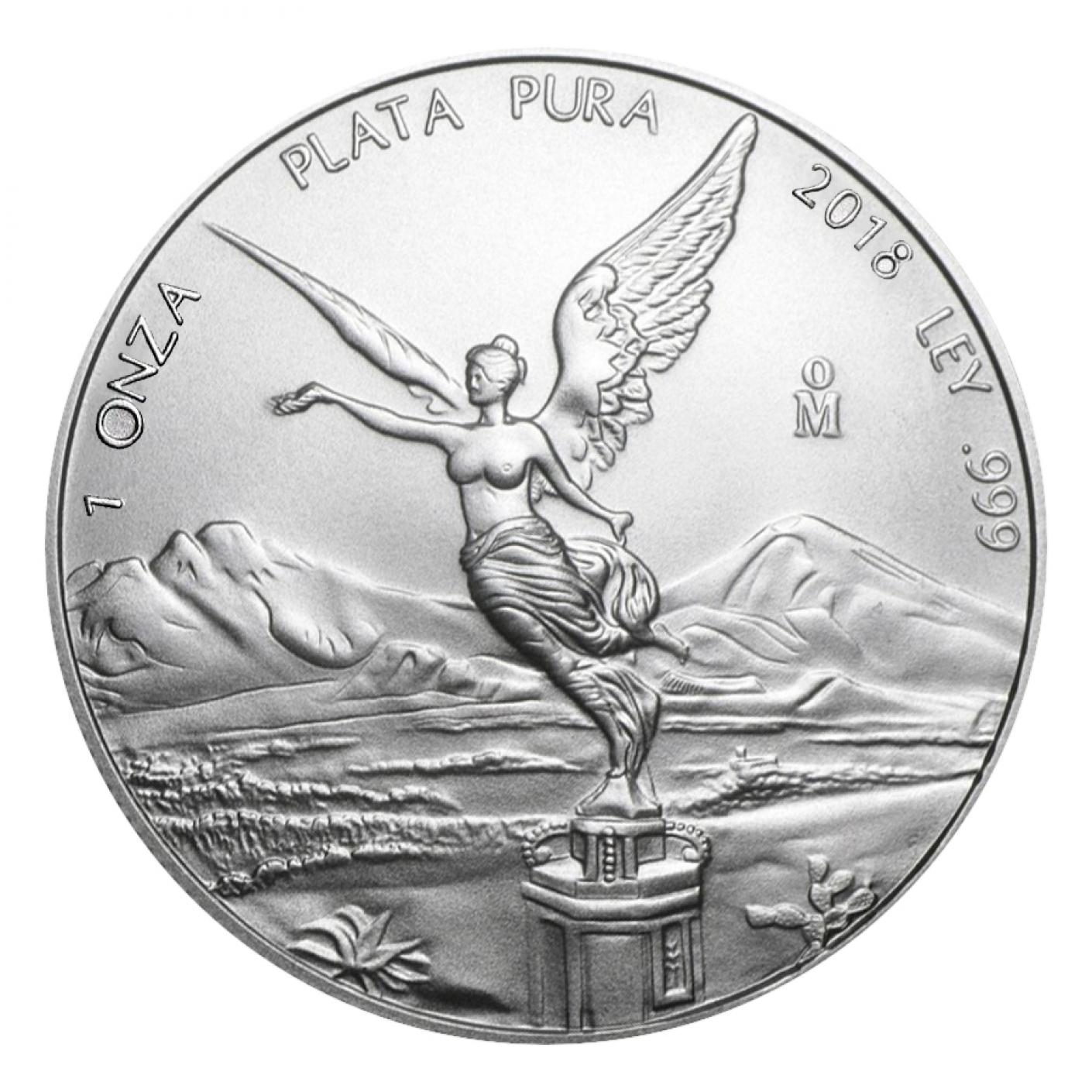 Buy 2018 1 Oz Mexican Silver Libertad Coin (BU) - Monument