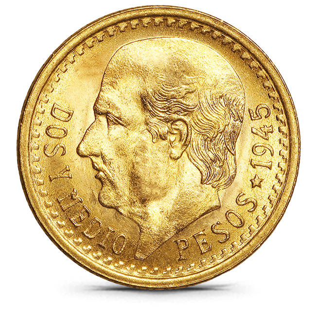 Buy Mexico Gold 2.5 Pesos (Random Year) | Monument Metals