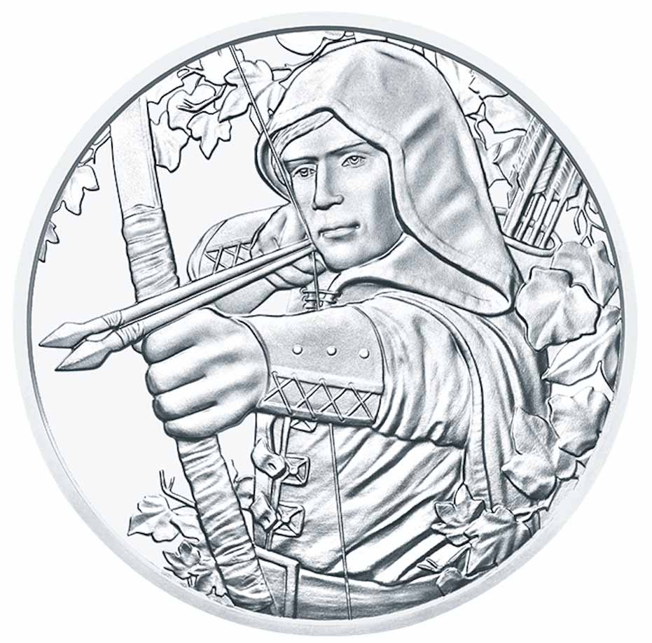 Buy 2019 Austria 1 oz Silver Robin Hood (BU) - 825th Anniversary