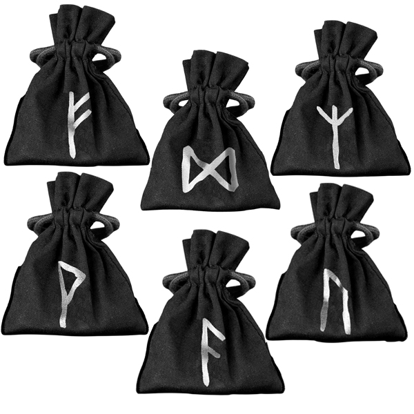 Buy the Germania Mint 1 Oz Silver Rune Cast Bar Set (6 Bars