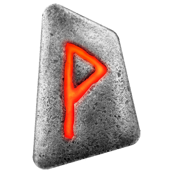 Buy the Germania Mint Wunjo 1 Oz Silver Rune Cast Bar (New