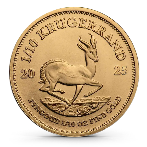 ✨️Krugerrand 1/10 OZ 南アフリカ金貨✨️ Buy the 2025 1/10 Oz South Africa Gold Krugerrand (BU