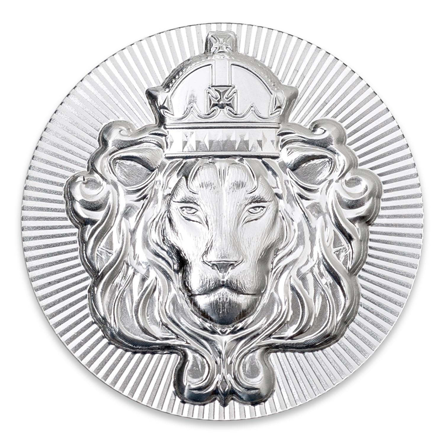 100グラム シルバーラウンド ×7個 スコッツデールスタッカーライオン Buy the Scottsdale Mint 100 Gram Silver Stacker Round | Monument