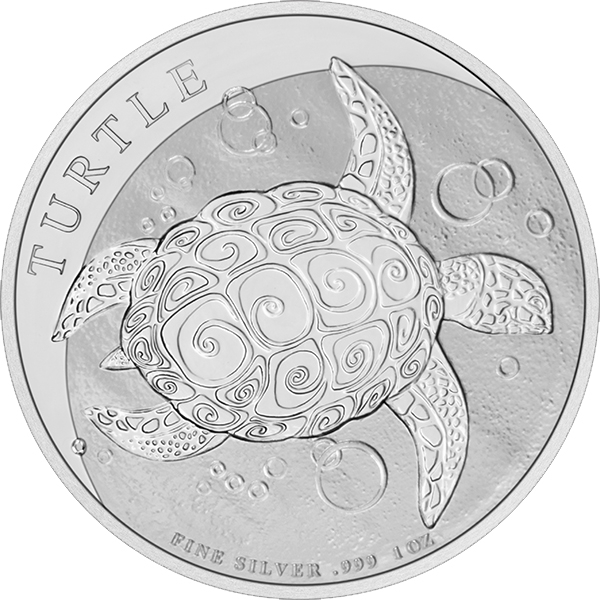 Buy the 2022 Niue 1 oz Silver $2 Hawksbill Turtle (BU