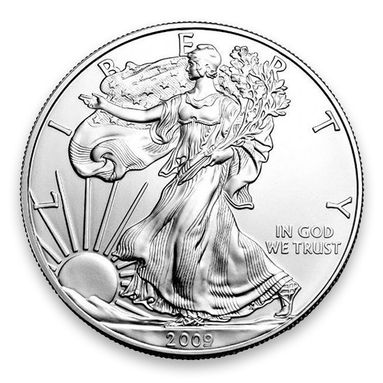 Buy 2009 1 Oz American Silver Eagle Brilliant Uncirculated (BU
