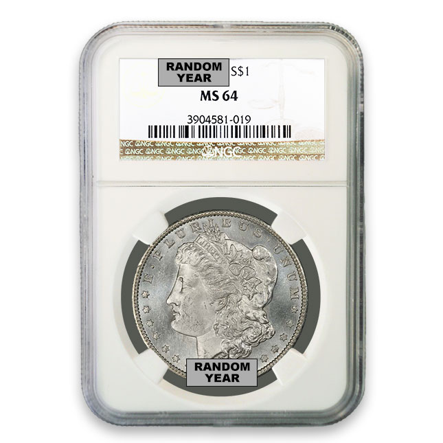 Buy 1878-1904 Morgan Silver Dollar NGC MS 64 (Random Dates