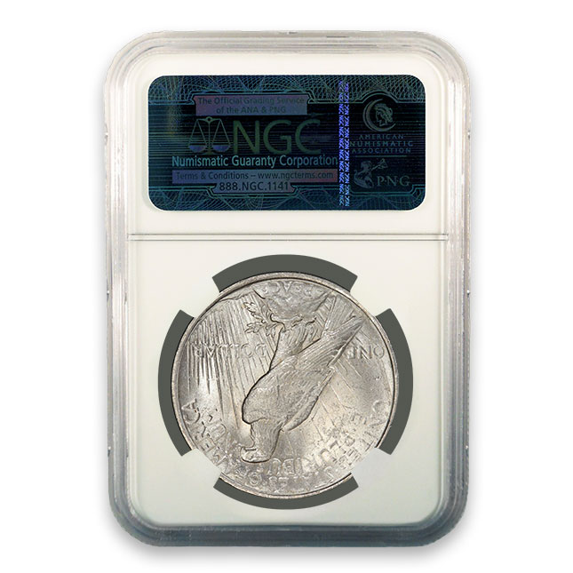 Buy 1922-1925 Random Date Peace Silver Dollar NGC MS63