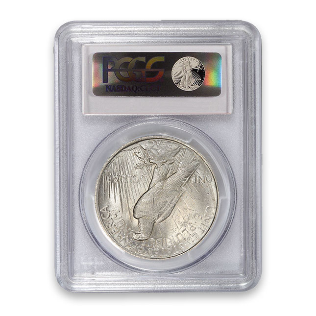 Buy 1922-1925 Random Date Silver Peace Dollar PCGS MS63 - Monument