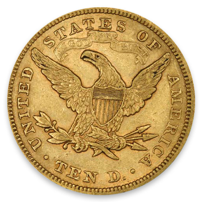 Buy $10 Liberty Gold Eagle Extra Fine (XF) Coins Online with Free
