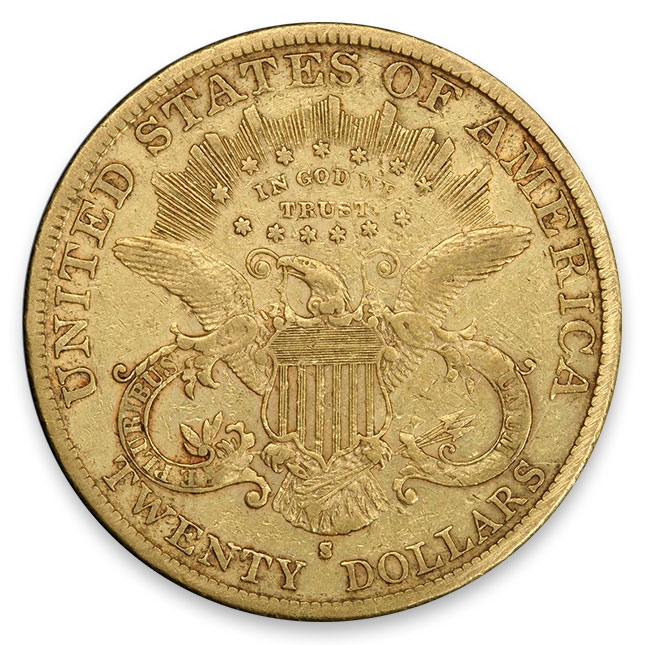 Buy $20 Liberty Double Eagle Extremely Fine (XF) Dates Our Choice